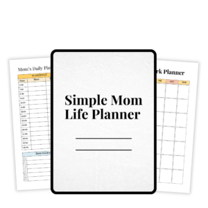 Simple Mom Life Planner